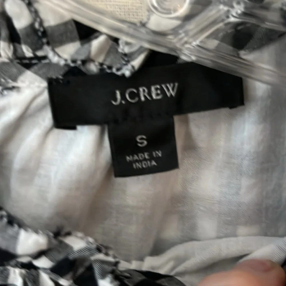 J. Crew stylish gingham